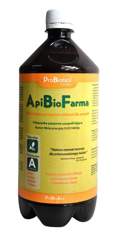 ApiBioFarma, probiotický prípravok z bylín pre vèely, 1000ml