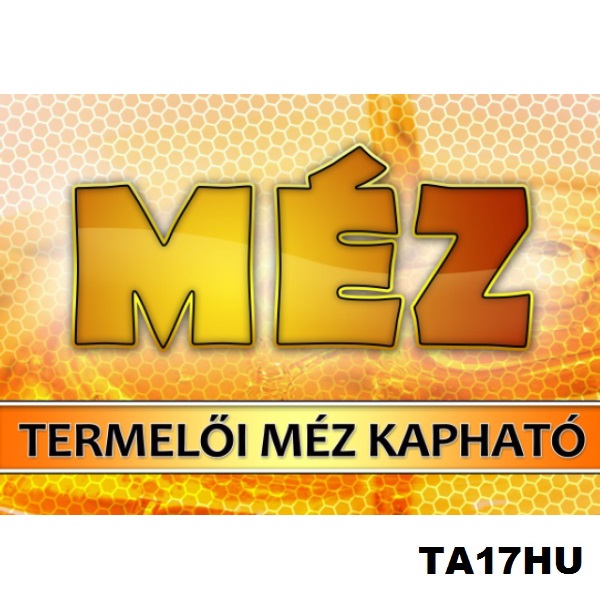 Tabule na predaj medu maďarské, veľkosť M - vzor TA17