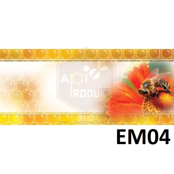 Samolepiace etikety malé, 100 ks - vzor EM04
