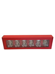 Dekoran papierov balenie - erven R61 - 1