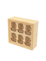 Dekoran balenie z dreva W6 - 2