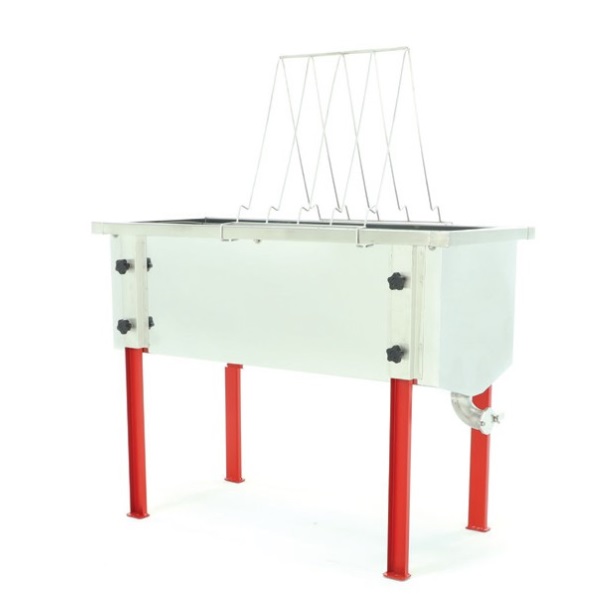 Odvieèkovací stôl nerezový zosilnený 1000 mm, CLASSIC