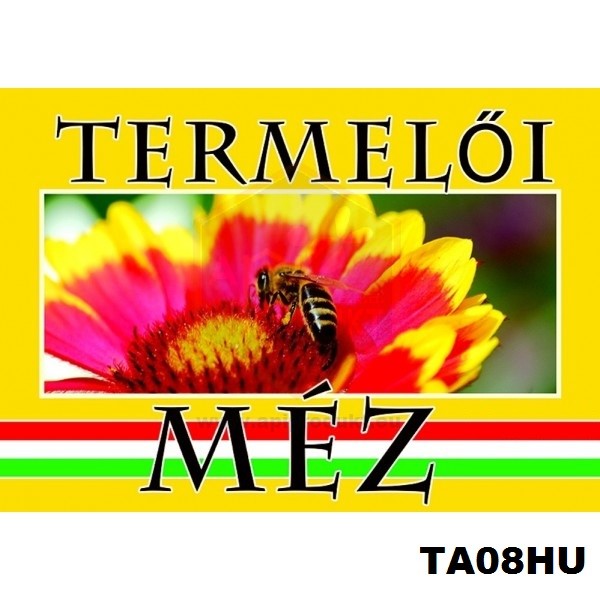 Tabule na predaj medu maďarské, veľkosť L - vzor TA08