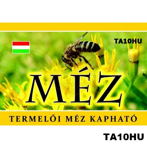 Tabule na predaj medu maďarské, veľkosť M - vzor TA10