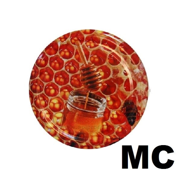 Viečko plechové TWIST 66 - vzor MC